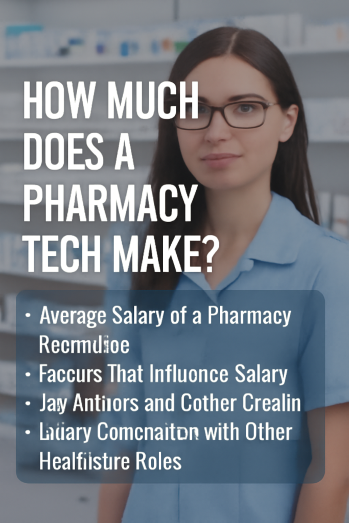 How Much Does a Pharmacy Tech Make? A Comprehensive Guide